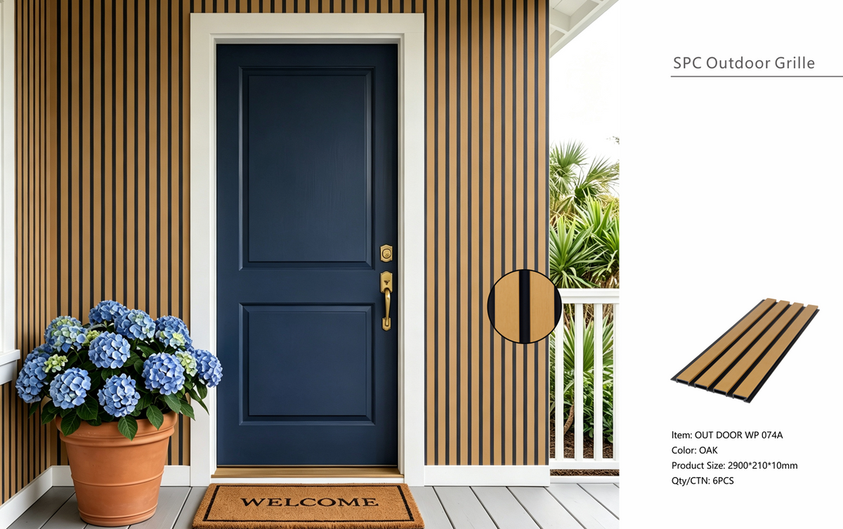 Wall Panel 74A - Oak - Outdoor - 290cm - (1 pack / 6pcs)