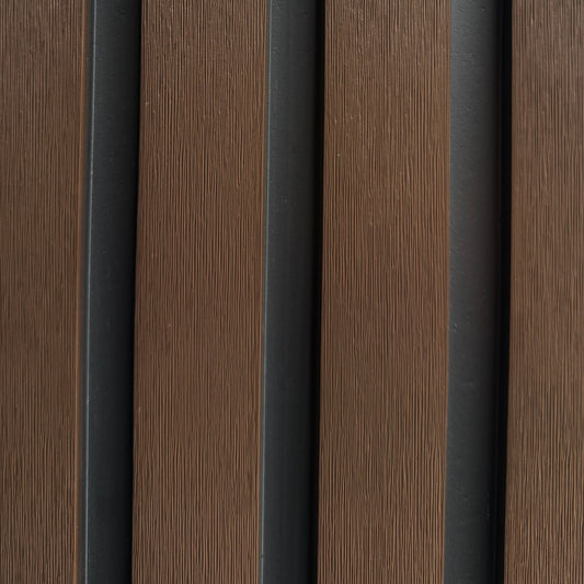 Wall Panel 74D - Dark Brown - Outdoor - 290cm - (1 pack / 6pcs)