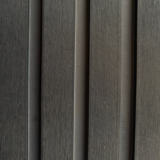 Wall Panel 74E - Black - Outdoor - 290cm - (1 pack / 6pcs)