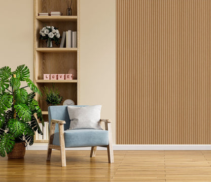Wall Panel 80A - Oak - Seamless - 240cm - (1 pack / 12pcs)