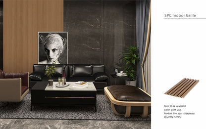 Wall Panel 80D - Dark Oak - Seamless - 240cm - (1 pack / 12pcs)