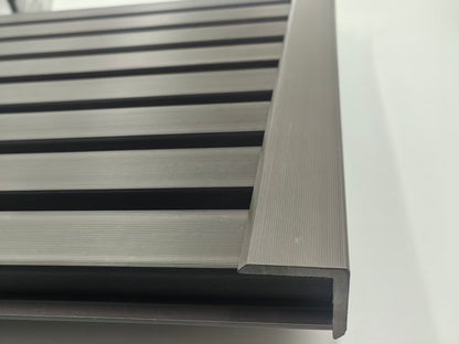Wall Panel 73/83D Trim - Dark Brown - 290cm - (1 Pack / 10pcs)