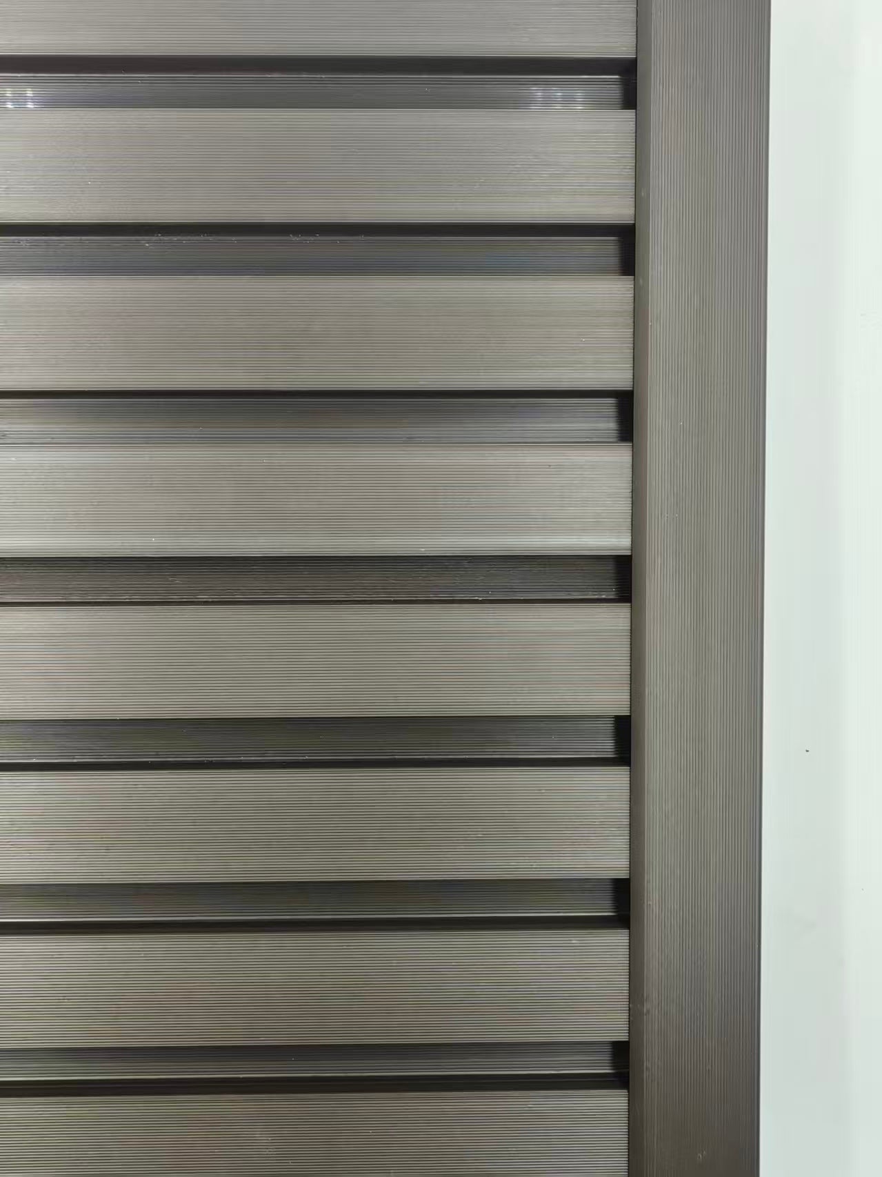 Wall Panel 73/83D Trim - Dark Brown - 290cm - (1 Pack / 10pcs)