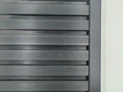 Wall Panel 73/83E Trim - Black - 290cm - (1 Pack / 10pcs)