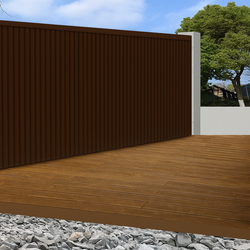 Outdoor Wall Panel 83- D / Dark Brown 180cm/ 290cm - 1 pack(6pcs)