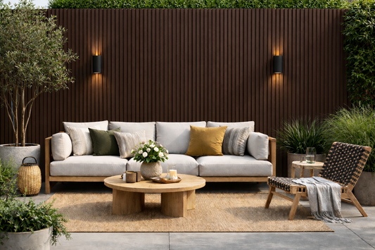 Wall Panel 84D - Dark Brown - Outdoor - 240cm - (1 pack / 12pcs)