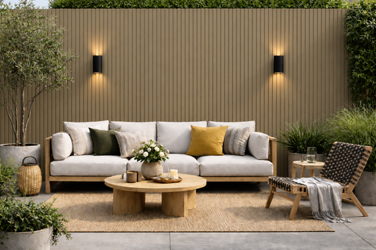 Wall Panel 84F - Khaki - Outdoor - 240cm - (1 pack / 12pcs)
