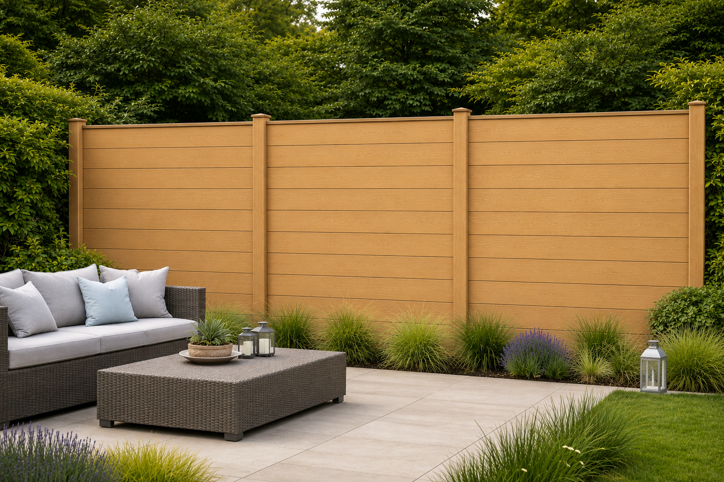 Fencing 86A - Oak 03 - Outdoor - 180cm (1 Pack / 6pcs)