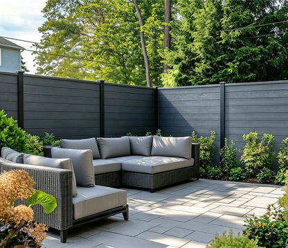 Fencing 86B - Grey - Outdoor - 180cm (1 Pack / 6pcs)