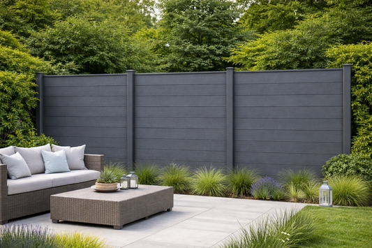 Fencing 86B - Grey - Outdoor - 180cm (1 Pack / 6pcs)