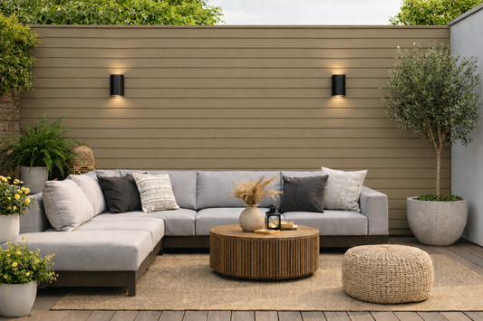 Wall Panel 87F - Khaki - Outdoor - 290cm - (1 pack / 6pcs)