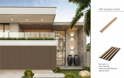 Wall Panel 92D - Dark Oak - Outdoor - 290cm - (1 pack / 12pcs)