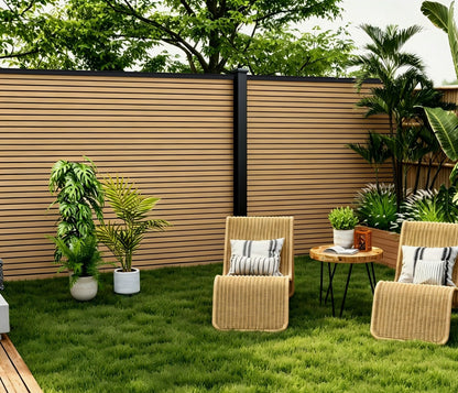 Fencing 94A - Oak - Outdoor - 180cm (1 Pack / 6pcs)