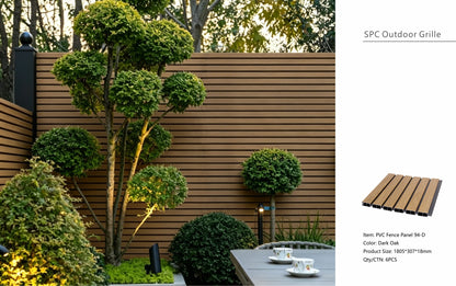 Fencing 94D - Dark Oak - Outdoor - 180cm (1 Pack / 6pcs)