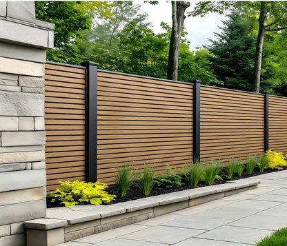 Fencing 94D - Dark Oak - Outdoor - 180cm (1 Pack / 6pcs)