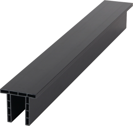 Fencing 94 Trim - Black - 180cm (1 Pack / 4pcs)