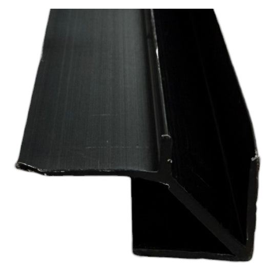 Aluminium Corner Strip - Black - WP 05/07/11 - 300cm - (1 pack / 10pcs)