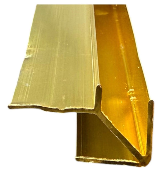 Aluminium Corner Strip - Gold - WP 05/07/11 - 300cm - (1 pack / 10pcs)