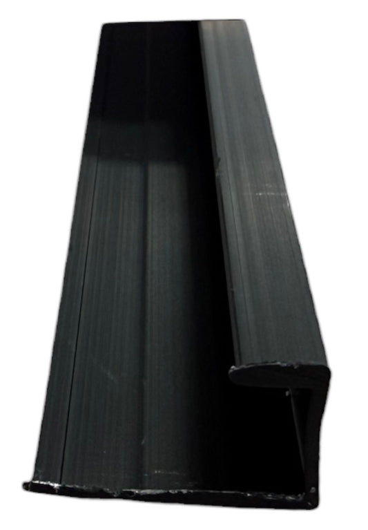 Aluminium End Strip - Black - WP 05/07/11 - 300cm - (1 pack / 10pcs)