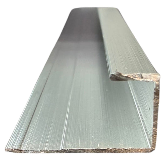 Aluminium End Strip - Silver - WP 05/07/11 - 300cm - (1 pack / 10pcs)
