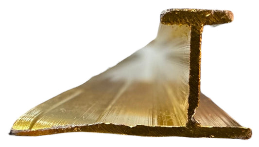 Aluminium I Strip - Gold - WP 05/07/11 - 300cm - (1 pack / 10pcs)