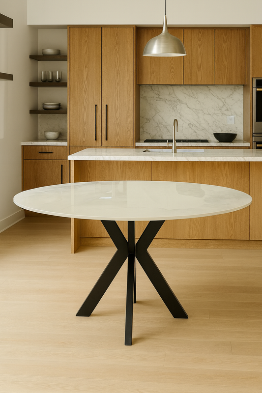 BK-Milan 1.1/1.3m Round Dining Table