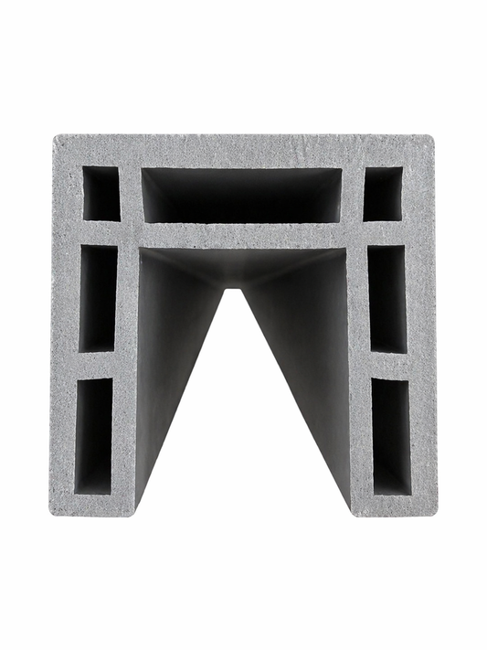 Fencing 86E Trim - Black - 180cm (1 Pack / 4pcs)