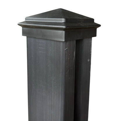 Fence Post - Black (1 Pack / 4pcs)