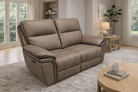 Montana Brown 2 Seat Recliner Sofa
