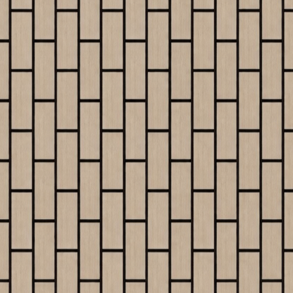 Wall Panel 06A - Oak - Vertical - 240cm - (1 pack / 4pcs)