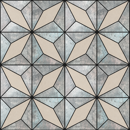 Wall Panel 010A - Antique Metallic Grey - Acoustic - 240cm - (1 pack / 4pcs)