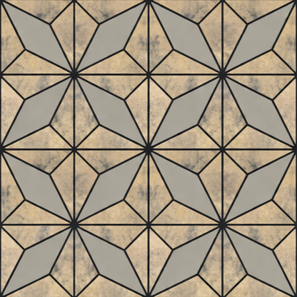 Wall Panel 010B - Antique Metallic Gold - Acoustic - 240cm - (1 pack / 4pcs)
