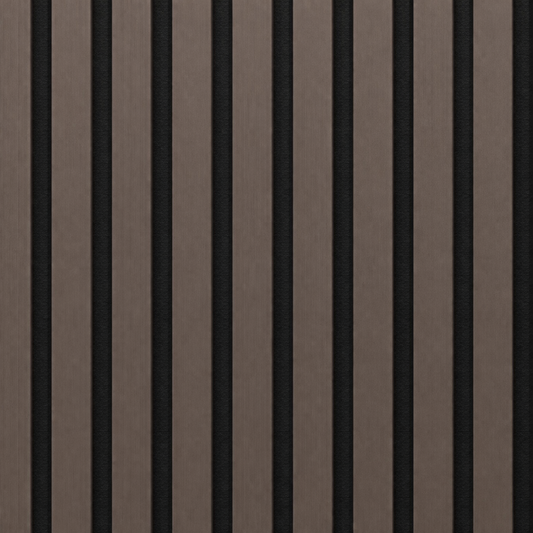 Wall Panel 01WF - Metallic Brown - Acoustic - 240cm - (1 pack / 4pcs)