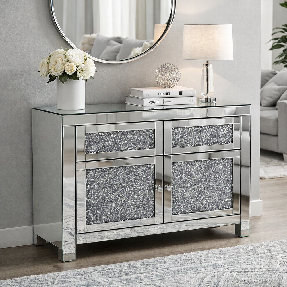 Roma 2 Door 2 Drawer Small Sideboard