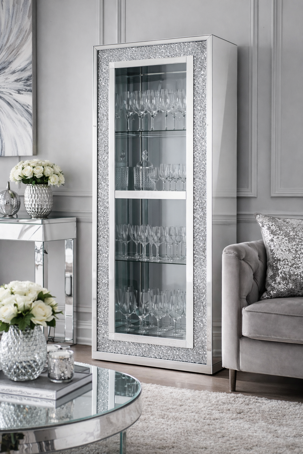 Roma High Bookcase