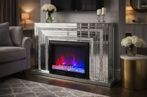Fireplace with Colours