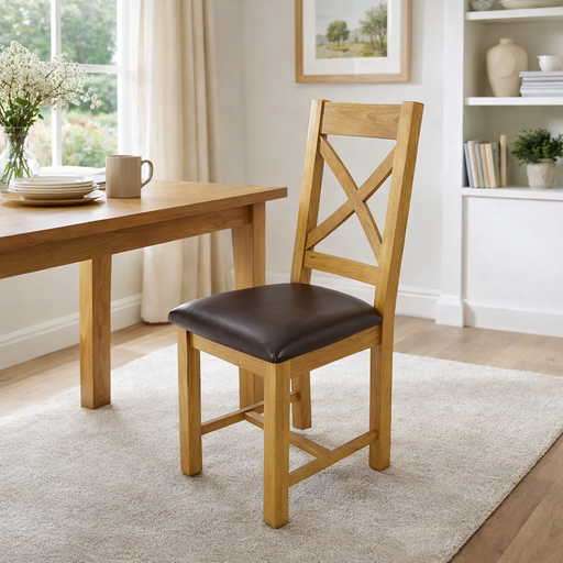 Torino Cross Back Chair (KD)