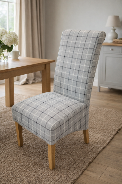 RX Black/Grey Chair (Wooden Legs)