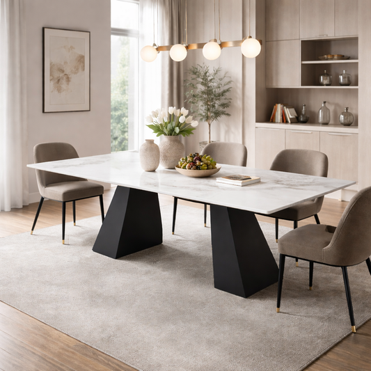BK-Roma 1.7-1.95-2.2m Extending Dining Table