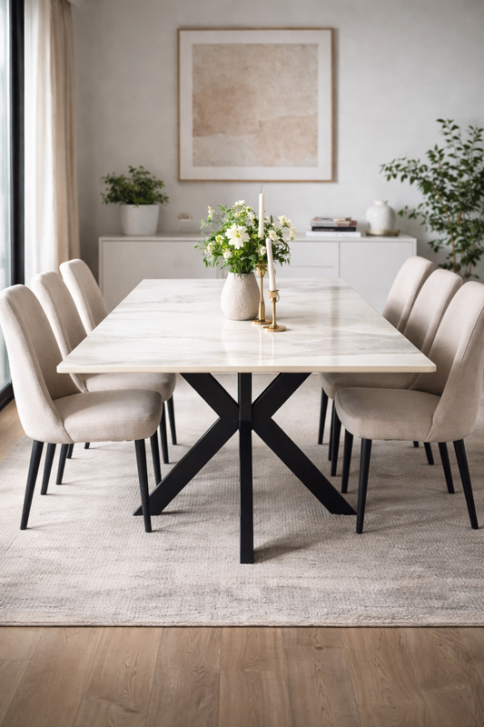 BK-Milan 1.5/1.8m Dining Table