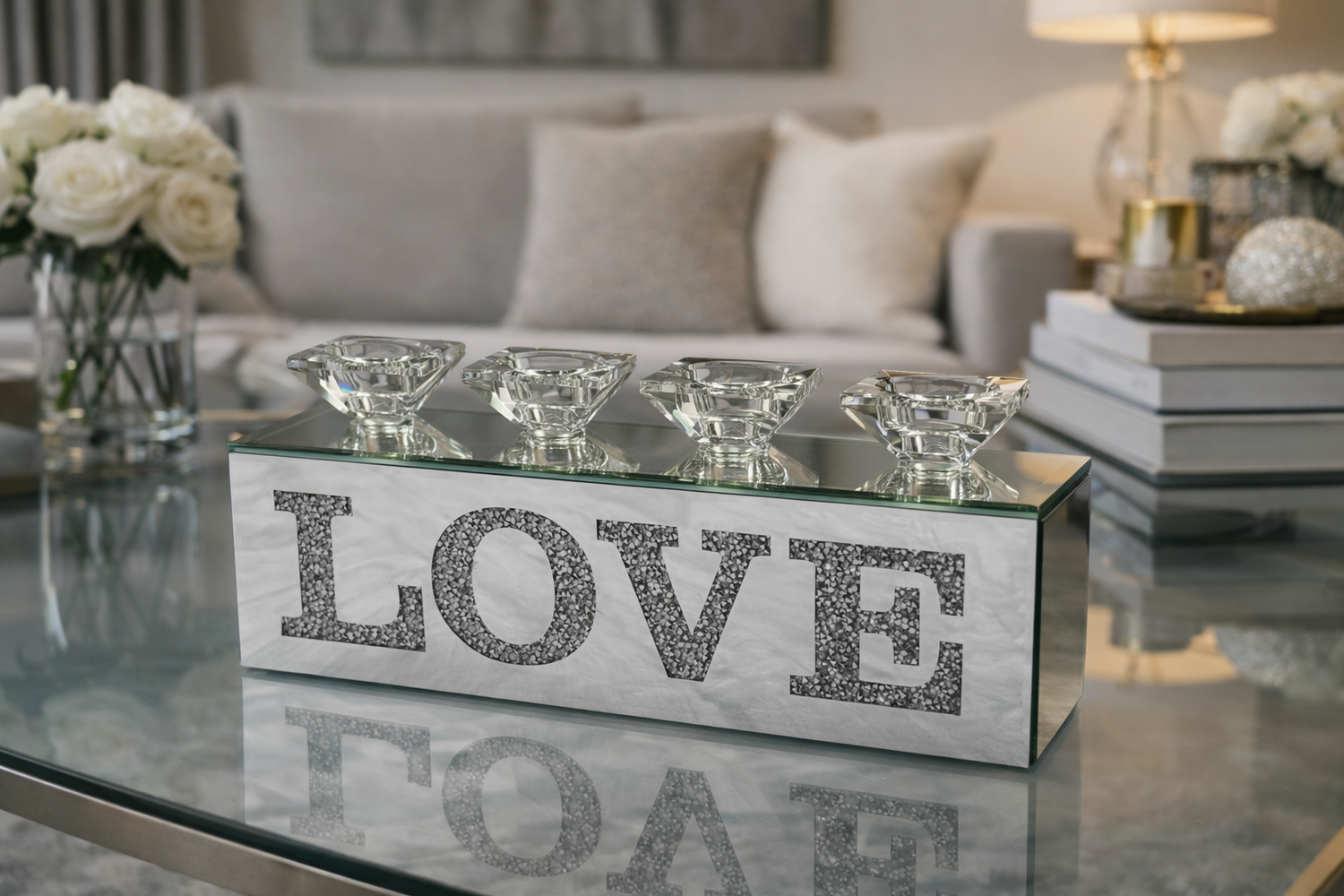 4H Love Tealight Holder