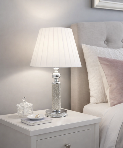 MD41 Silver Table Lamp