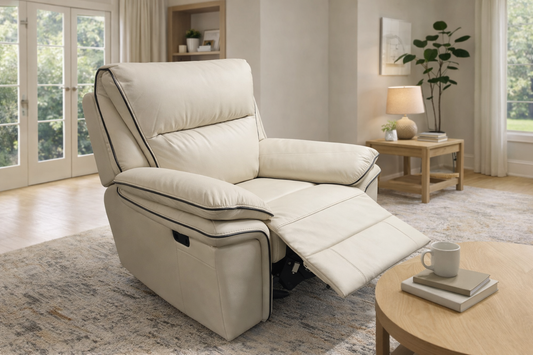 Montana Ivory Recliner Chair