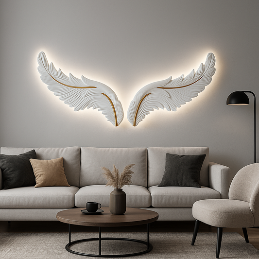 PU655 - LED Wings 01 (White/Warm LED)