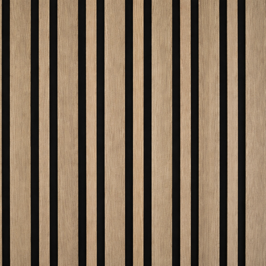 Wall Panel 04D - Dark Oak - Acoustic - 240cm - (1 pack / 4pcs)