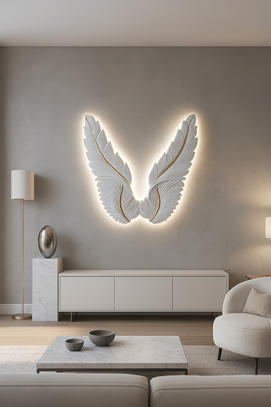 PU656 - LED Wings 02 (White/Warm LED)