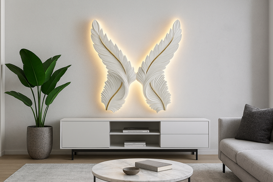 PU657 - LED Wings 03 (White/Warm LED)
