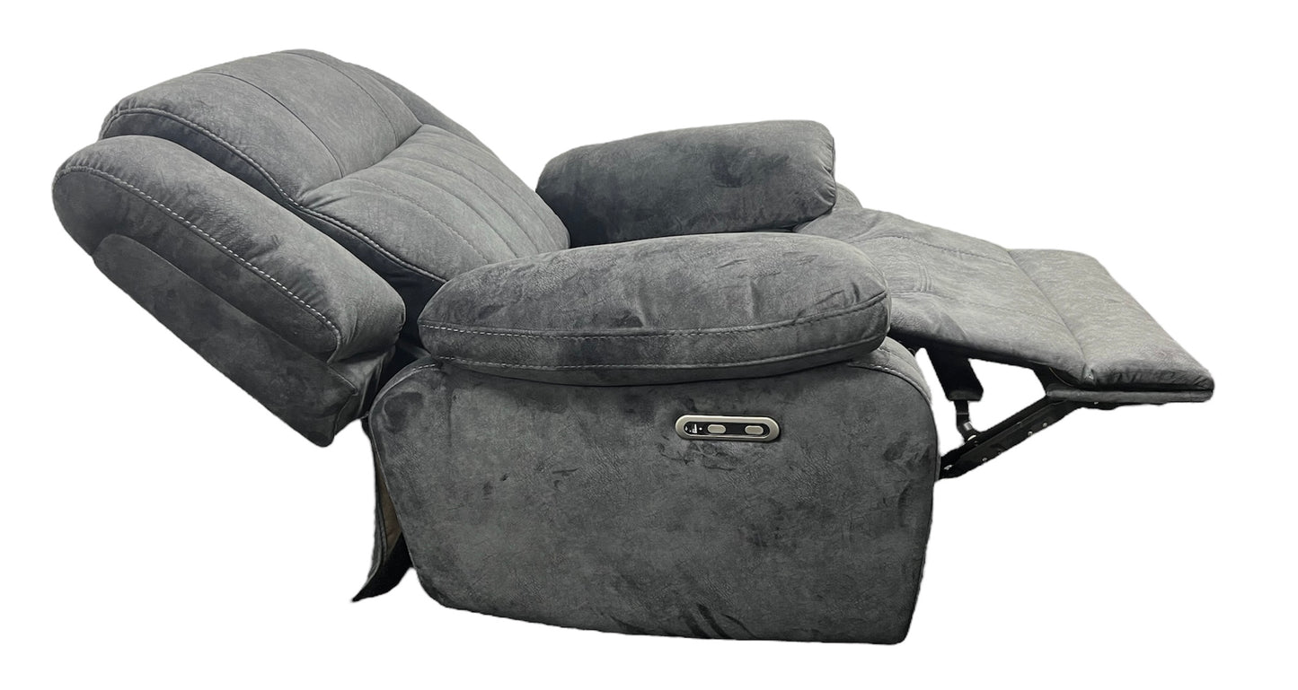 Rose Charcoal E-Recliner Chair