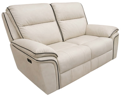 Montana Ivory 2 Seat Recliner Sofa