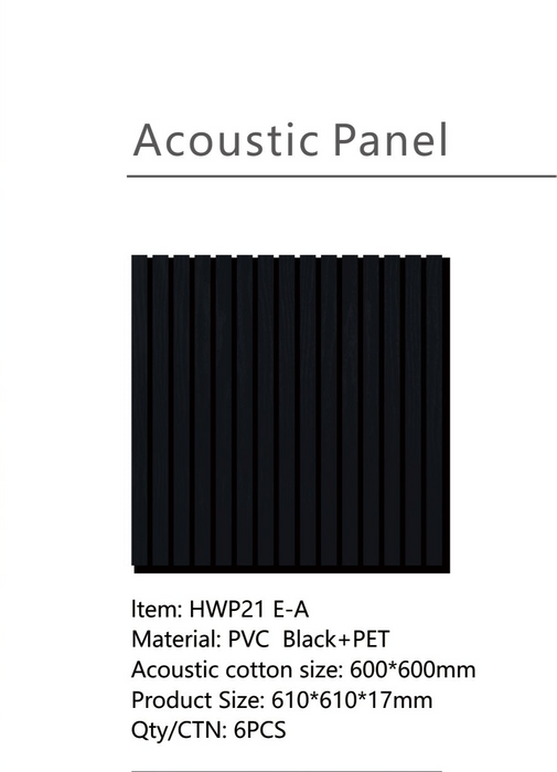HWP 21 E - Black 12 pcs/ CTN